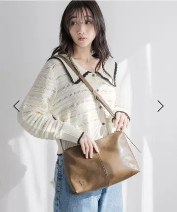 로리즈팜 LF 숄더 백 브라운
