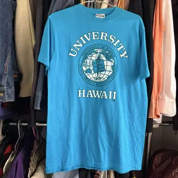 80's USA제 Hanes 칼리지 프린트 티셔츠