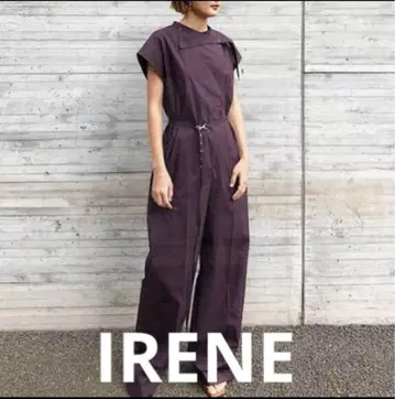 택 포함 * IRENE 아이레네 올인원 점프 수트 퍼플 보라색