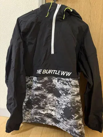 BURTLE 아노락 후드티 블랙 우드 4054 XL 사이즈 바틀