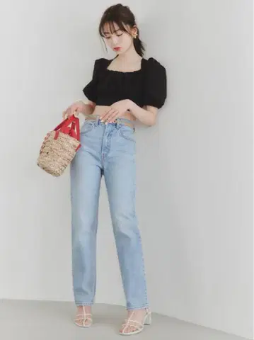 스나이델 슬림 데님 팬츠