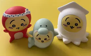 치이카와 수족관 문어 오징어 돌고래 피규어