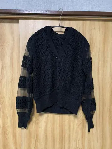 FURFUR 블랙 가디건