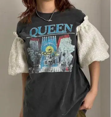 AMERI SPANGLE SLEEVE TOP 화이트 F 사이즈 새상품