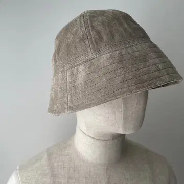 Hender scheme 버킷 햇 세일러 피그 스웨이드 가죽 가죽