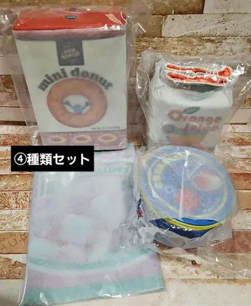 퍼펫 스순 팝업 스토어 굿즈 파우치 4종 마쉬멜로우 도넛