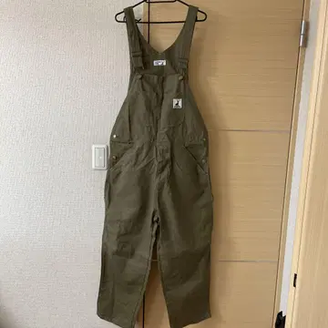 CAPTAIN STAG 올리브 오버롤