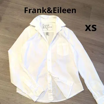 Frank and Irene 코튼 스키퍼 셔츠 BARRY XS 화이트