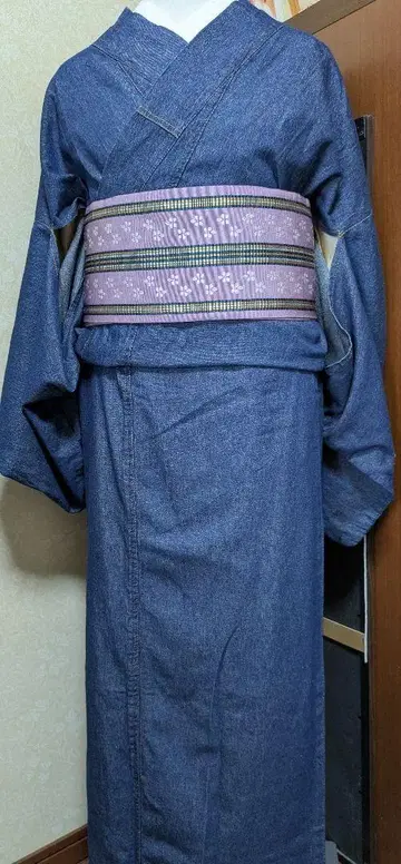 데님 캐주얼 기모노