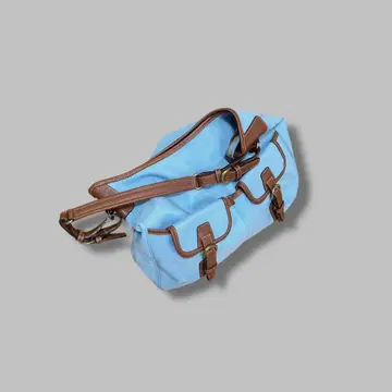 CONTRAST SHOULDER BAG 2942B 가죽 캔버스