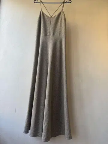 Mila Owen 하운드투스 체크 플레어 롱 스커트