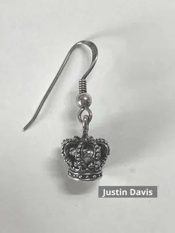 Justin Davis 크라운 귀걸이 (한쪽 귀용)