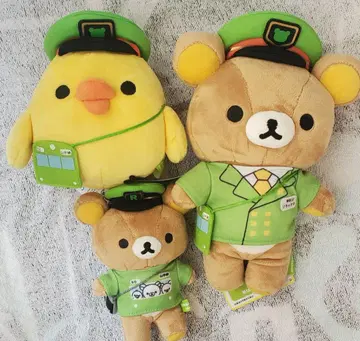 리락쿠마 봉제 인형 세트 야마노테선 리락쿠마 스토어 한정판