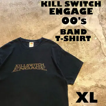 XL 00's KILL SWITCH ENGAGE 밴드 티셔츠 블랙