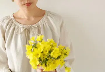 신상품 리제타 벨기에 린넨 블라우스 메타