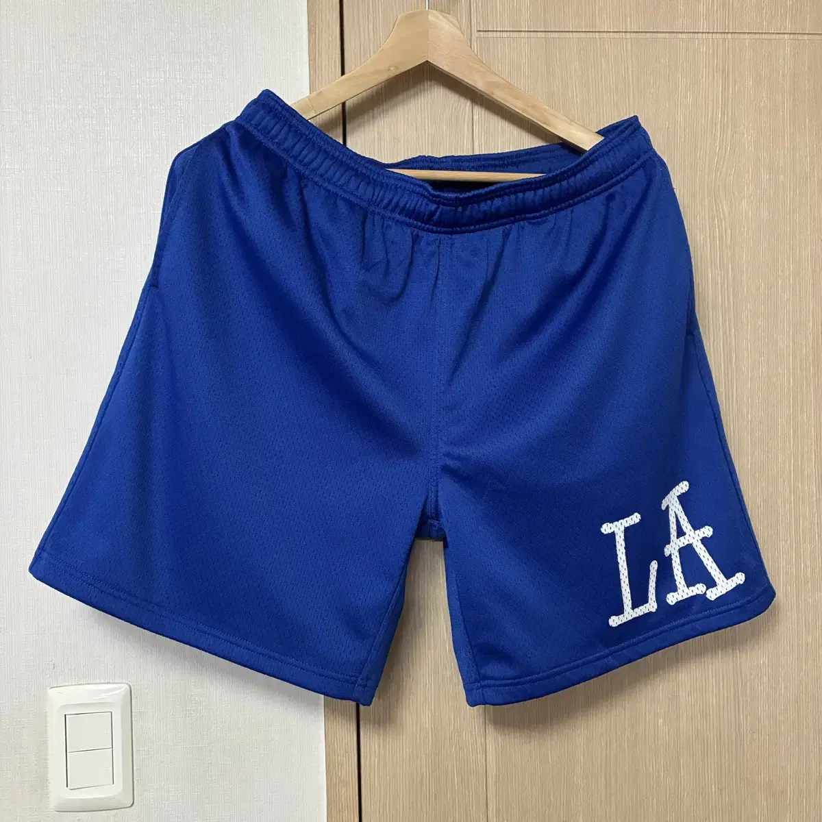 [M]스투시 LA 메쉬 쇼트 블루