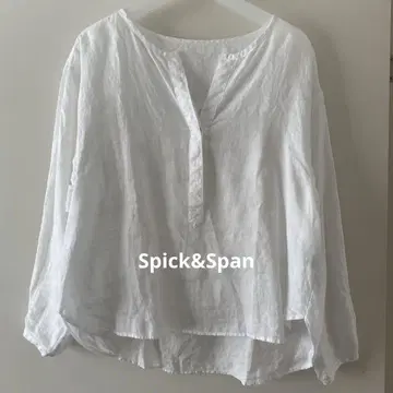 Spick&Span 린넨 100% 셔츠