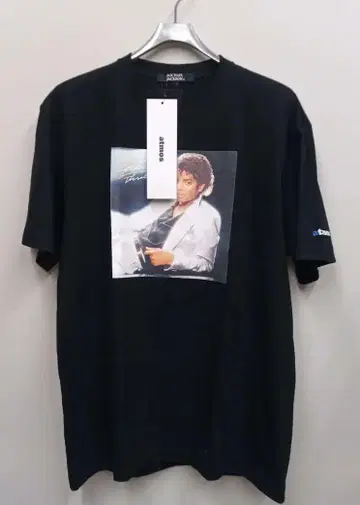 미사용 새상품 마이클 잭슨 스릴러 티셔츠 atmos 아토모스