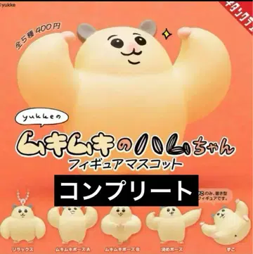 근육질 햄짱 피규어 마스코트 전 5종 가챠 yukke