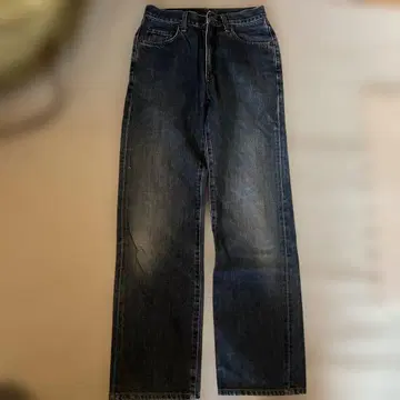 EDWIN 503 스트레이트 데님 다크 블루