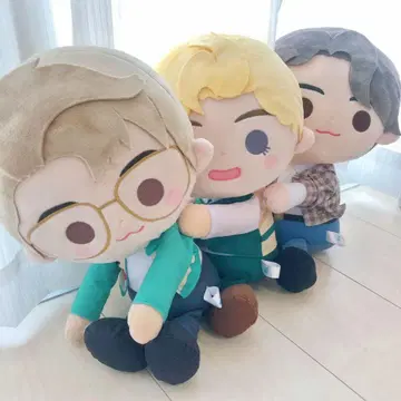 TinyTAN 스티커 봉제 인형 3종 세트