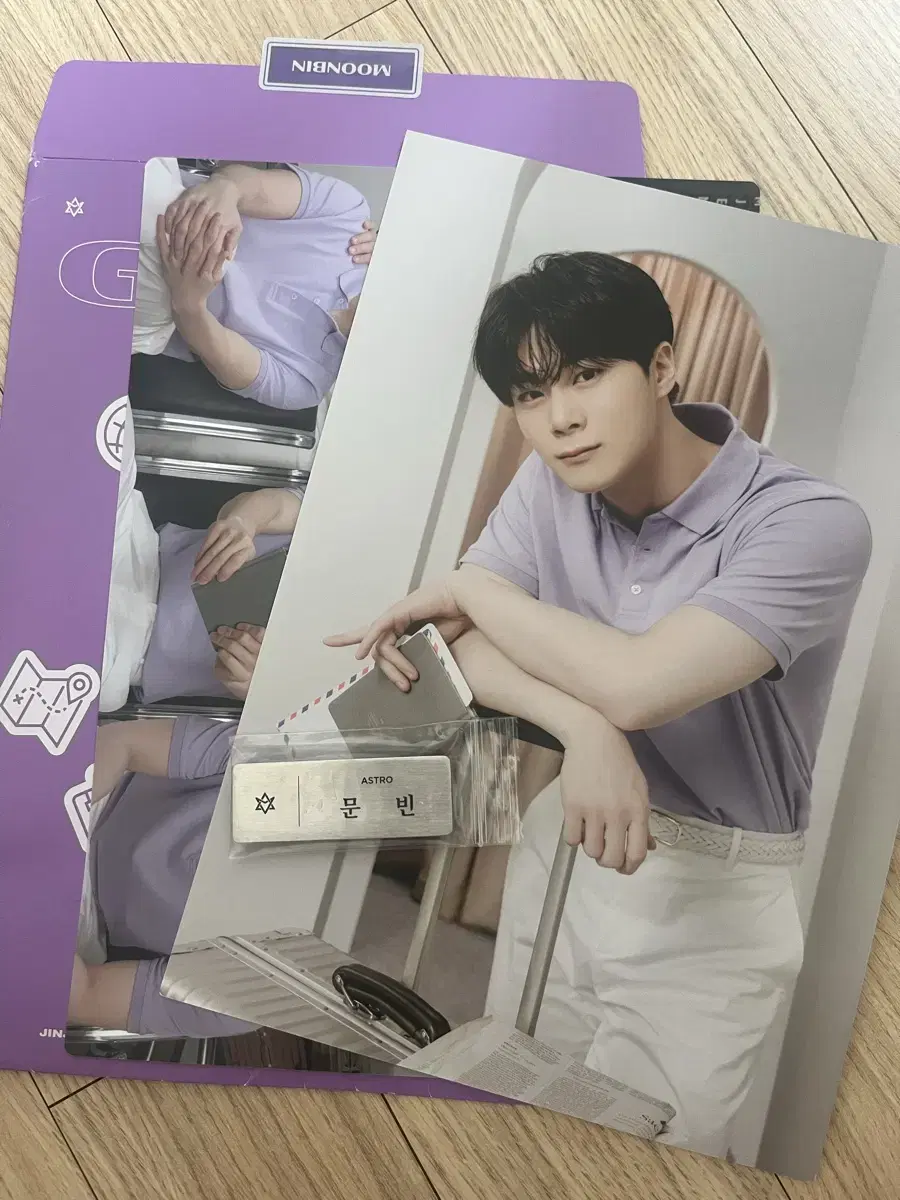 아스트로 AAF gate6 문빈 웰컴팩 명찰세트 팬미팅MD