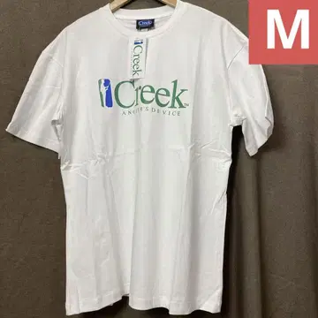 새상품급 Creek Angler's Device 티셔츠 화이트 사이즈 M
