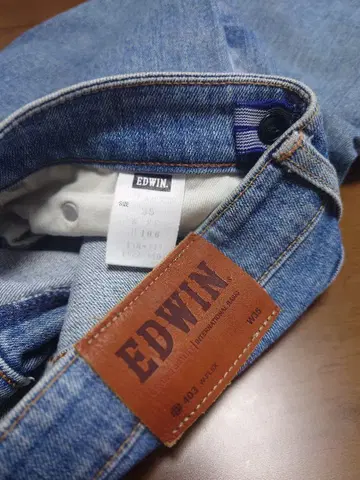 EDWIN 403 (에드윈) 청바지 W35