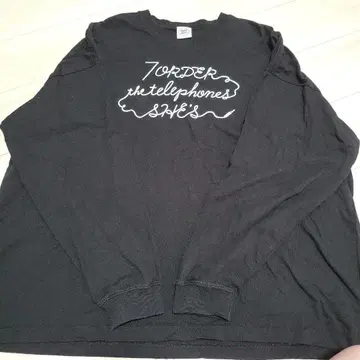 7ORDER 롱 슬리브 빅 T 롱 T