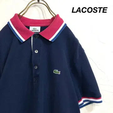 LACOSTE 라코스테 프랑스 칼라 사슴 반팔 피케 셔츠