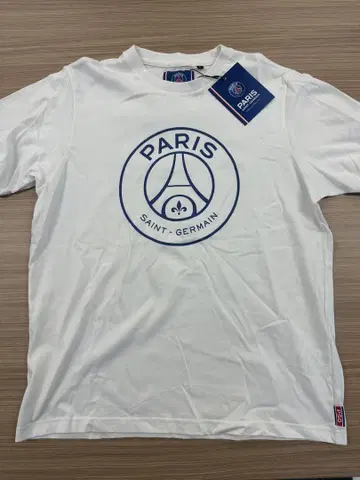 PARIS SAINT-GERMAIN 화이트 티셔츠 L 사이즈