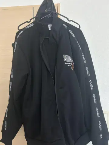 톰과 제리 후드티 L 사이즈 블랙
