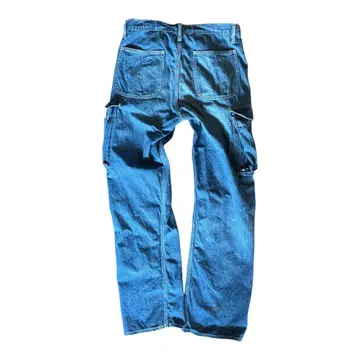 오어슬로우 워크 카고 팬츠 블루 size1 일본제