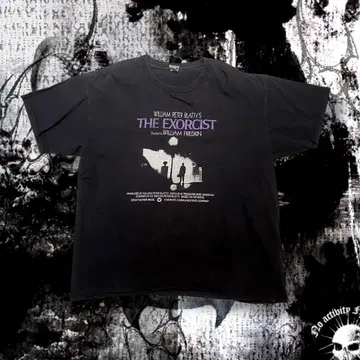 THE EXORCIST 3XL 오버 사이즈 호러 영화 무비 티셔츠