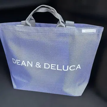 DEAN&DELUCA 한정판 라일락 메쉬 토트백 L 사이즈