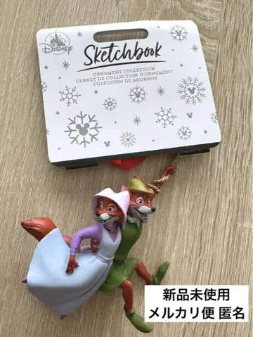 디즈니 스토어 로빈 후드 오너먼트 로빈 후드 & 마리안 공주