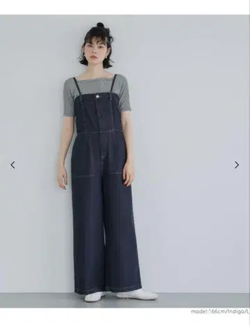 coca 썸머 데님 베어 살로펫 인디고 L