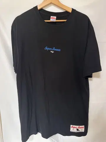 SUPER BEAVER 자수 티셔츠