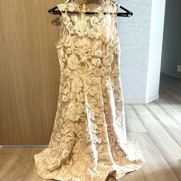 그레이스 콘티넨탈 꽃무늬 자수 슬리브리스 원피스 원피스