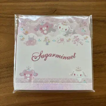 Sanrio 슈가 므뉴에트 발레 토끼 플리마켓 메모장