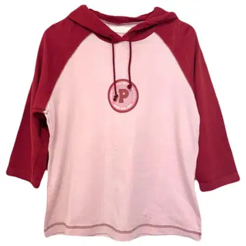 PINKHOUSE 7부 기장 후드티