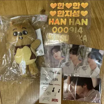 SKZOO 백 참 HAN 한 한쿼카 푸딩 봉제 인형