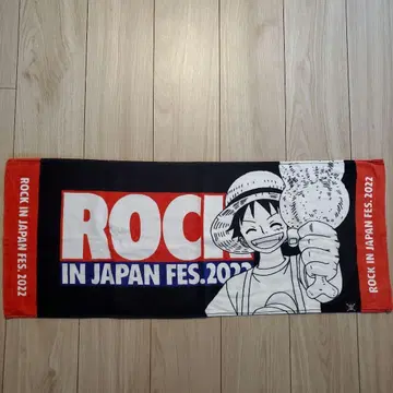 ROCK IN JAPAN 2022 원피스 루피 타월 새상품급