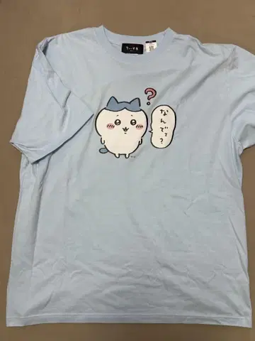 치이카와 (먼작귀) "하치와레" 왜? 티셔츠 (Size 2XL)