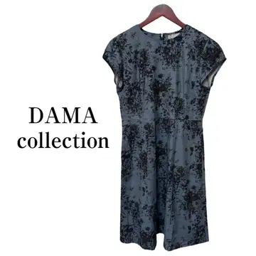 DAMA 컬렉션 코튼 하나가라 원피스 백 지퍼 사양