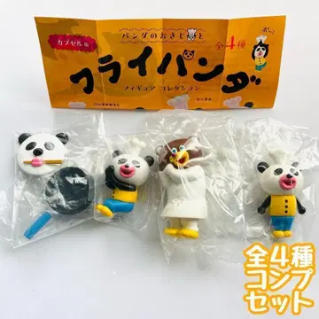 A-36 컴프 팬더의 숟가락과 프라이팬더 피규어 컬렉션 전 4종