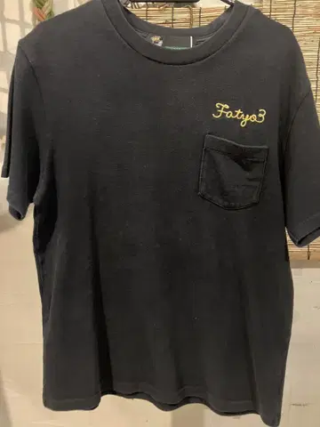 FAT TYO 반팔 포켓 티셔츠 TITCH M 에프에이티