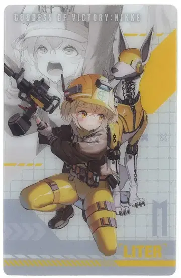 알저논 프로덕트 건걸 메탈 카드 컬렉션 Vol.1 리터 노멀