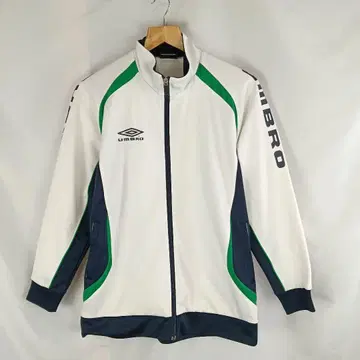 엄브로 트랙 자켓 S 화이트 그린 B3205