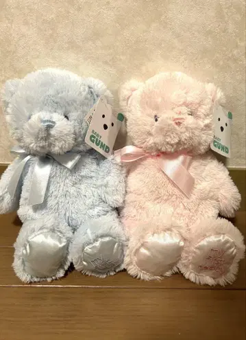 곰 봉제 인형 2개 세트